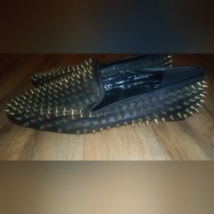 Men's UNIF Hellraiser Black Loafers Size 12